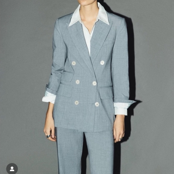 Mayson The Label Double Breasted Blazer Jacket Size 8 - Picture 1 of 16